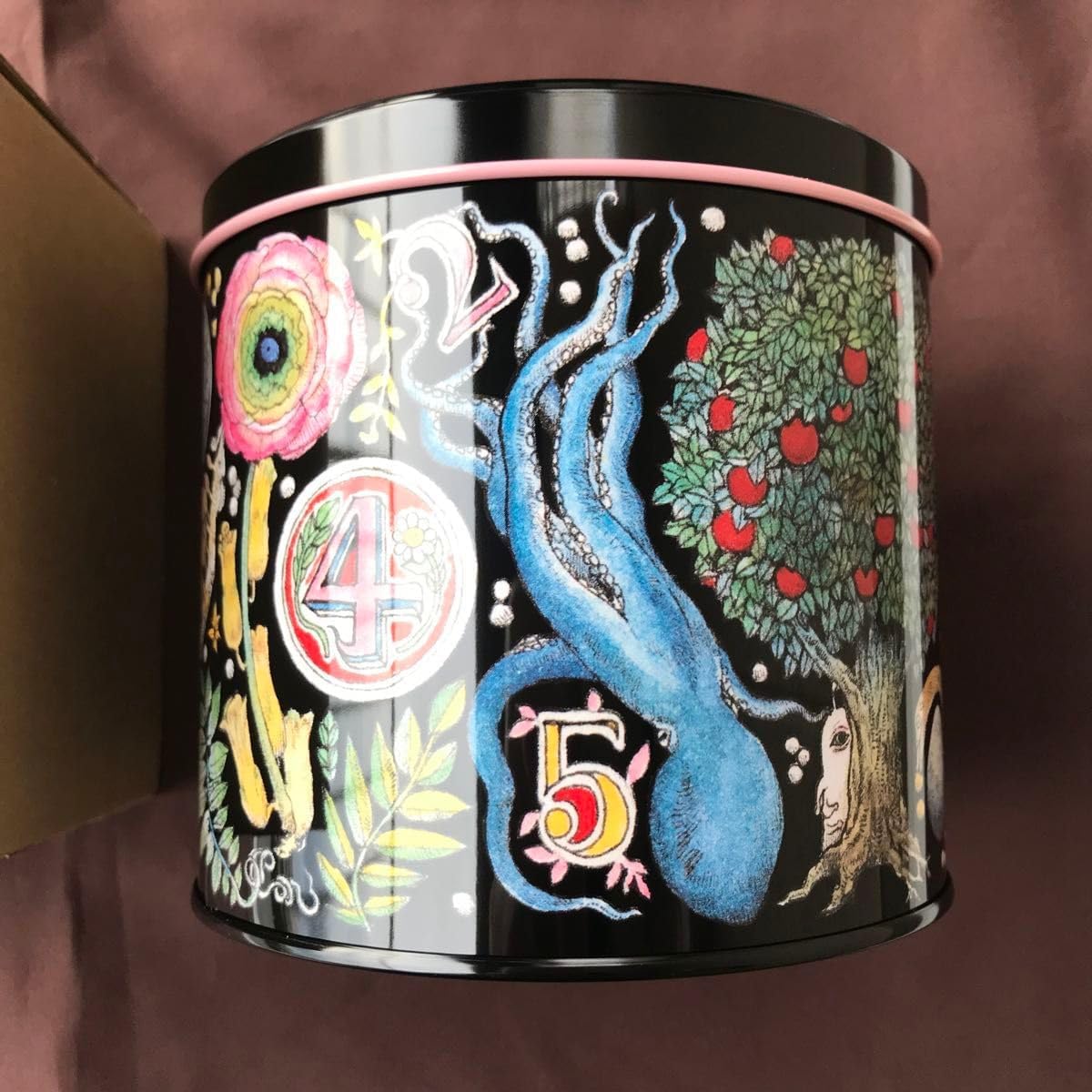 ヒグチユウコ ホルベインコラボ TOOL BOX 缶 お道具箱 2016年